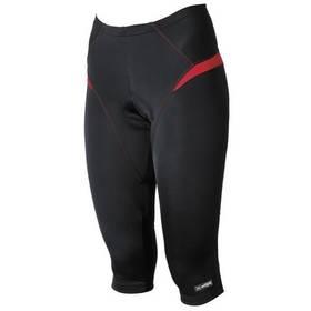 Dámské cyklistické kalhoty Etape NATTY 3/4, vel. XL - černá/červená