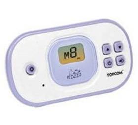Dětská elektronická chůva Topcom Babytalker 1020 unit (5411519014443) bílá/fialová (rozbalené zboží 8213052511)