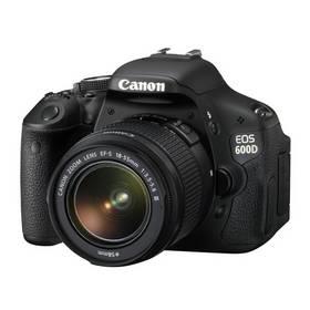 Digitální fotoaparát Canon EOS 600D + EF 18-55 DC černý