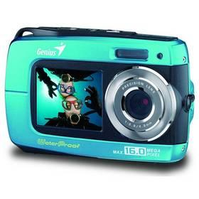 Digitální fotoaparát Genius G-Shot 510, 8MP, vodotěsný (32300104101) modrý