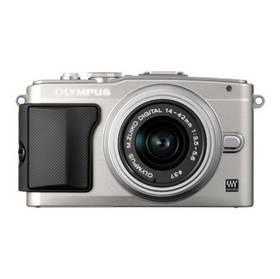 Digitální fotoaparát Olympus E-PL5 + 14-42 mm II R  + 40-150mm R stříbrný