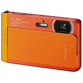 Digitální fotoaparát Sony DSC-TX30D (DSCTX30D.CE3) oranžový