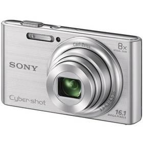 Digitální fotoaparát Sony DSC-W730 (DSCW730S.CE3) stříbrný
