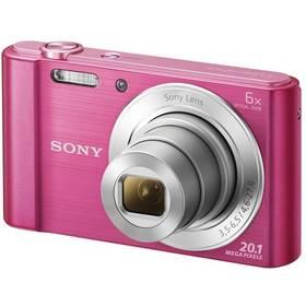 Digitální fotoaparát Sony DSC-W810P růžový