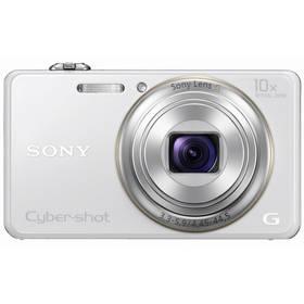 Digitální fotoaparát Sony DSC-WX100 bílý (rozbalené zboží 2500000204)