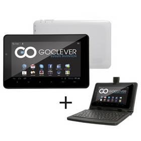 Dotykový tablet GoClever Tab R76.2KB + klávesnicové pouzdro (GCR76.2kbd) bílý (vrácené zboží 8413006636)