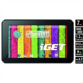 Dotykový tablet iGET Dual N7D (N7D) černý (poškozený obal 8213127406)
