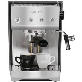 Espresso Krups XP528030 černé/nerez (vrácené zboží 4486009298)