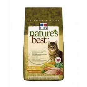 Granule Hill's Nature's Best Feline Adult Chicken, 7,5 kg