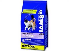Granule Iams Multicat Chicken / Salmon 1,5kg