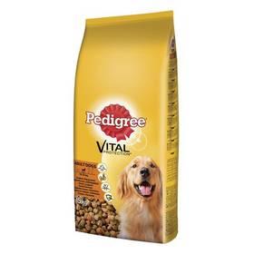 Granule Pedigree Adult s drůbežím masem, rýží a zeleninou 15kg