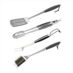 Grilovací nářadí Campingaz Premium Barbecue Utensil Kit (kleště, vidlička, obracečka, kartáč)