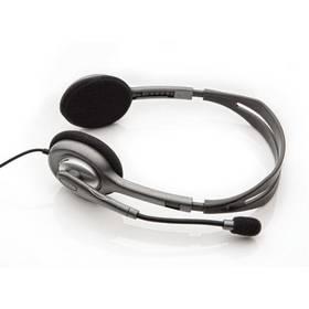 Headset Logitech H110 Stereo (981-000271) černý