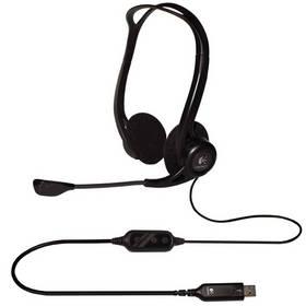 Headset Logitech PC 960 Stereo (981-000100) černý