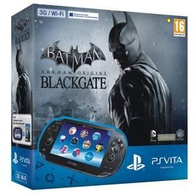 Herní konzole Sony PS VITA 3G, WiFi, paměťová karta 4GB, Batman Arkham Origins Blackgate (PS719256687) (PS719256687)