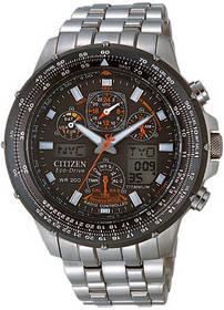 Hodinky pánské Citizen Eco-Drive Radio Controlled Super Skyhawk JY0080-62E