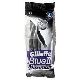 Holicí strojek Gillette Blue II Excel Maximum černý/stříbrný