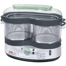 Hrnec parní Tefal VitaCuisine VS400136 stříbrný/bílý