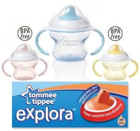 Hrníček netekoucí Tommee Tippee Explorar 6+,150 ml-žlutý