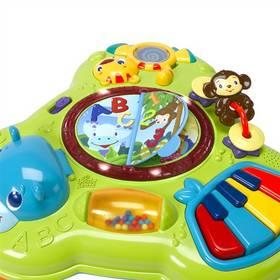 Hudební hračka Bright Stars Safari Sounds Musical Learning Table™ zelený/oranžový