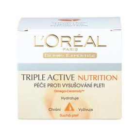 Hydratační a vyživující krém proti vysušování pleti (Triple Active Nutrition) 50 ml