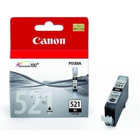 Inkoustová náplň Canon CLI-521Bk, 3420 stran (2933B001) černá