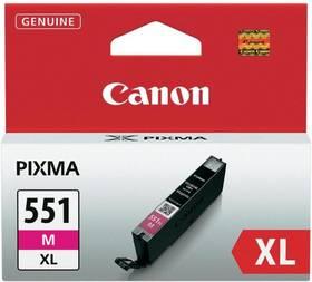 Inkoustová náplň Canon CLI-551XL M, 660 stran (6445B001) červená