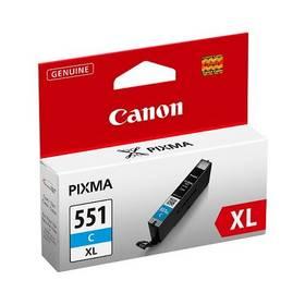 Inkoustová náplň Canon CLI551C XL, 11ml (6444B004) modrá