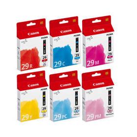Inkoustová náplň Canon PGI-29 CMY (4873B005) červená/modrá/žlutá
