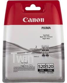 Inkoustová náplň Canon PGI-520BK, 420 stran (2932B012) černá