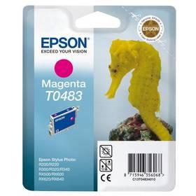 Inkoustová náplň Epson T0483, 13ml (C13T04834010) červená