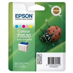 Inkoustová náplň Epson T0530, 43ml (C13T05304010) červená/modrá/žlutá