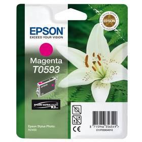 Inkoustová náplň Epson T0593, 13ml (C13T05934010) červená