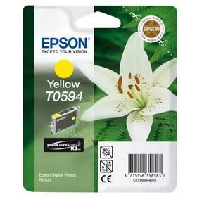 Inkoustová náplň Epson T0594, 13ml (C13T05944010) žlutá