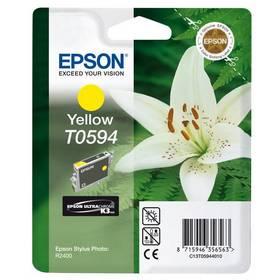 Inkoustová náplň Epson T0594, 13ml (C13T05944010) žlutá