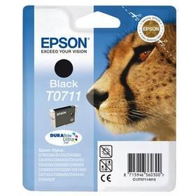 Inkoustová náplň Epson T0711, 245 stran (C13T07114011) černá