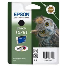 Inkoustová náplň Epson T0791, 11ml (C13T07914010) černá