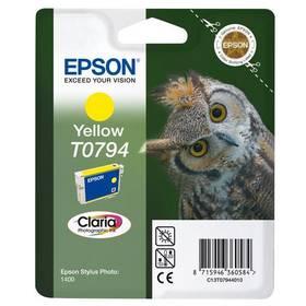 Inkoustová náplň Epson T0794, 11ml (C13T07944010) žlutá