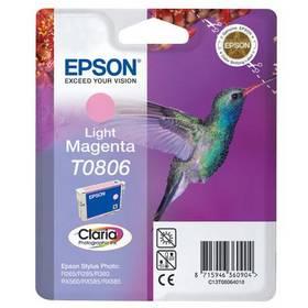 Inkoustová náplň Epson T0806, 7,4ml (C13T08064011) červená