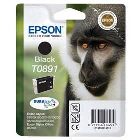 Inkoustová náplň Epson T0891, 5,8ml (C13T08914021) černá