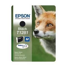 Inkoustová náplň Epson T1281, 5,9ml (C13T12814011) černá