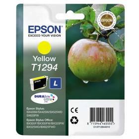 Inkoustová náplň Epson T12944011, 485 stran (C13T12944011) žlutá