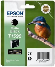 Inkoustová náplň Epson T1598, 17ml (C13T15984010) černý