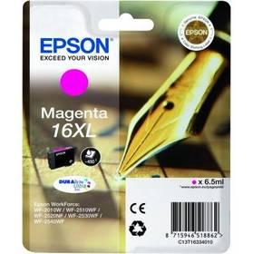 Inkoustová náplň Epson T1633 XL, 450 stran (C13T16334010) červená