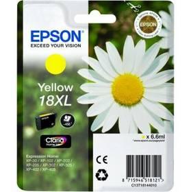 Inkoustová náplň Epson T1814 XL, 450 stran (C13T18144010) žlutá