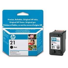 Inkoustová náplň HP No. 21, 150 stran (C9351AE) černá