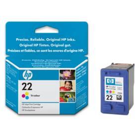 Inkoustová náplň HP No. 22, 22, 5ml, 138 stran (C9352AE) červená/modrá/žlutá