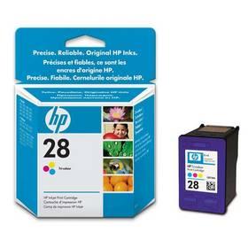 Inkoustová náplň HP No. 28, 8ml (C8728AE) červená/modrá/žlutá