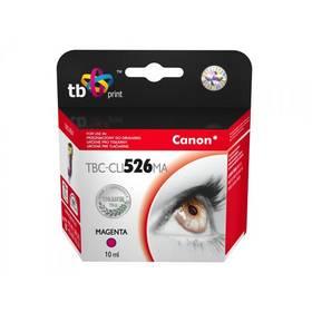 Inkoustová náplň TB Canon CLI-526M (TBC-CLI526MA) červená