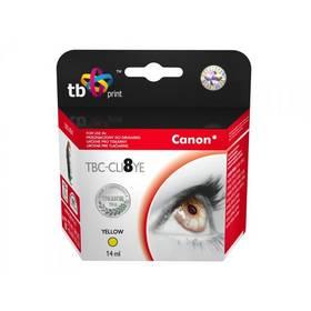 Inkoustová náplň TB Canon CLI-8Y (TBC-CLI8YE) žlutá